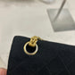 Chanel double flap cotton bag