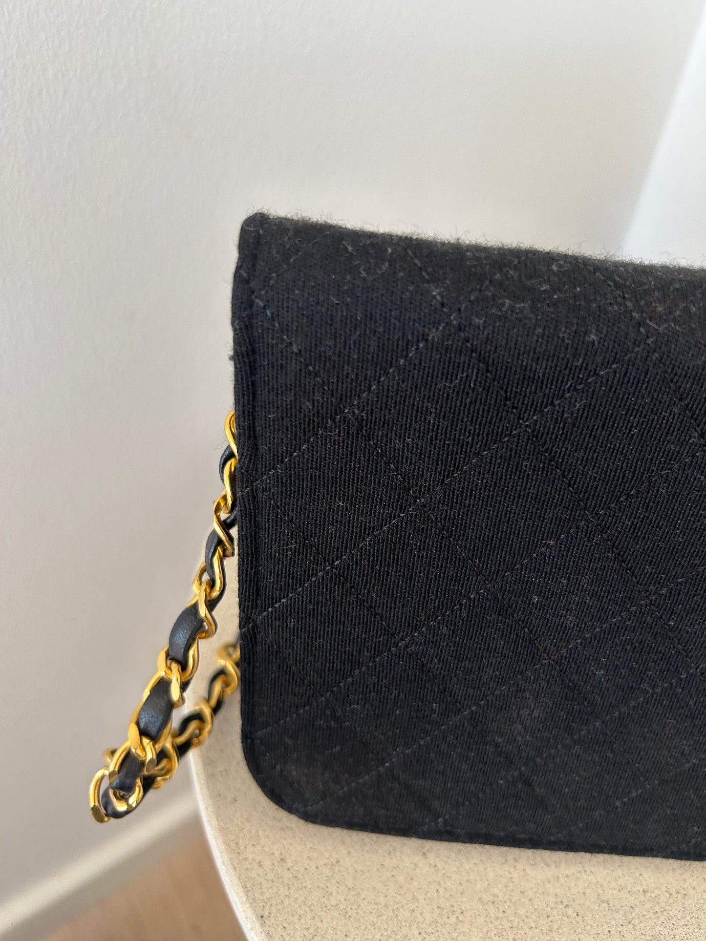 Chanel Jersey Full Flap Bag