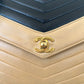 Chanel Bicolor V Stitch Bag
