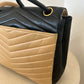 Chanel Bicolor V Stitch Bag