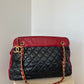 Chanel Shoulder Bag Red/blue