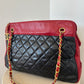 Chanel Shoulder Bag Red/blue