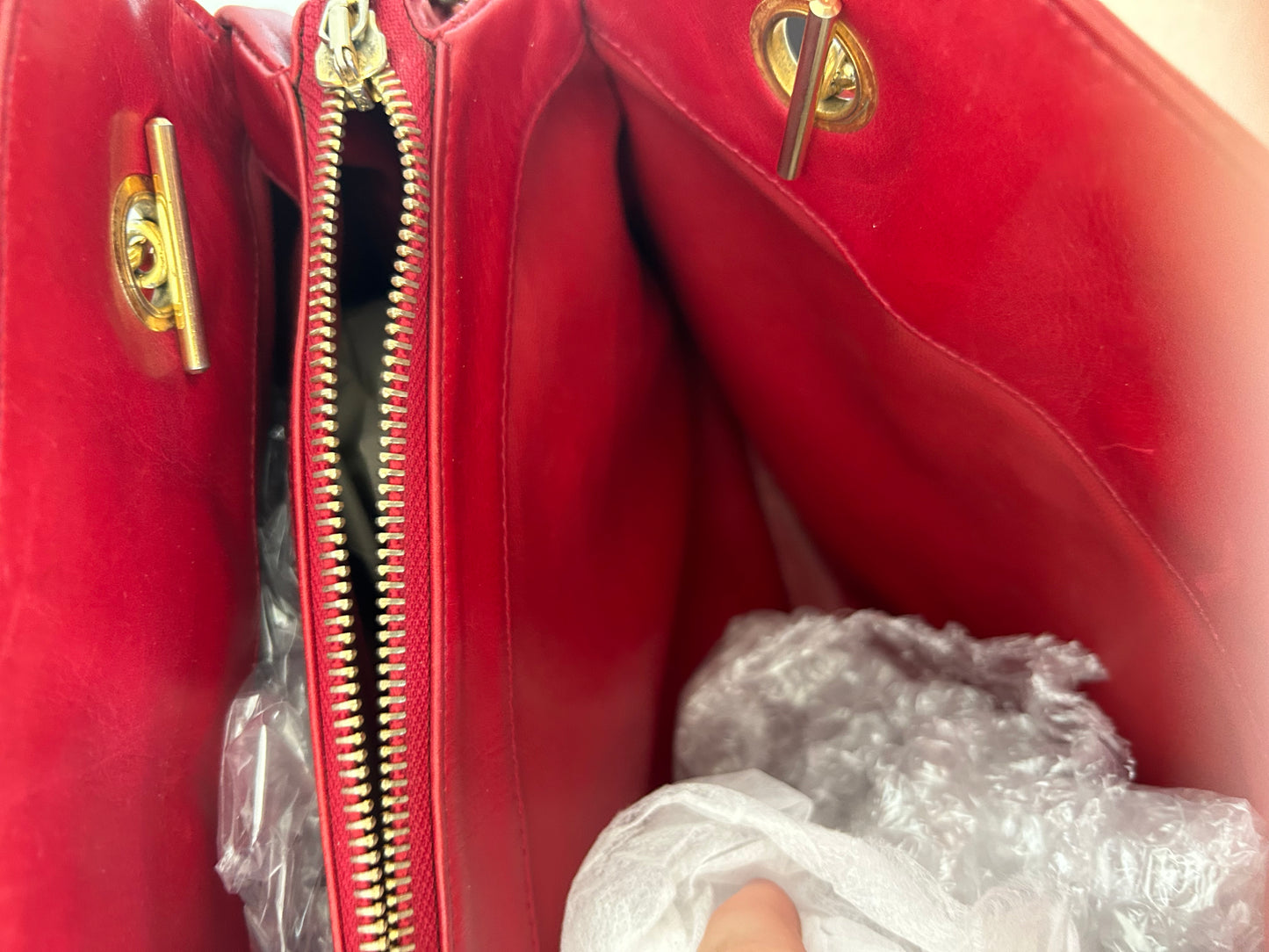 Chanel Shoulder Bag Red/blue