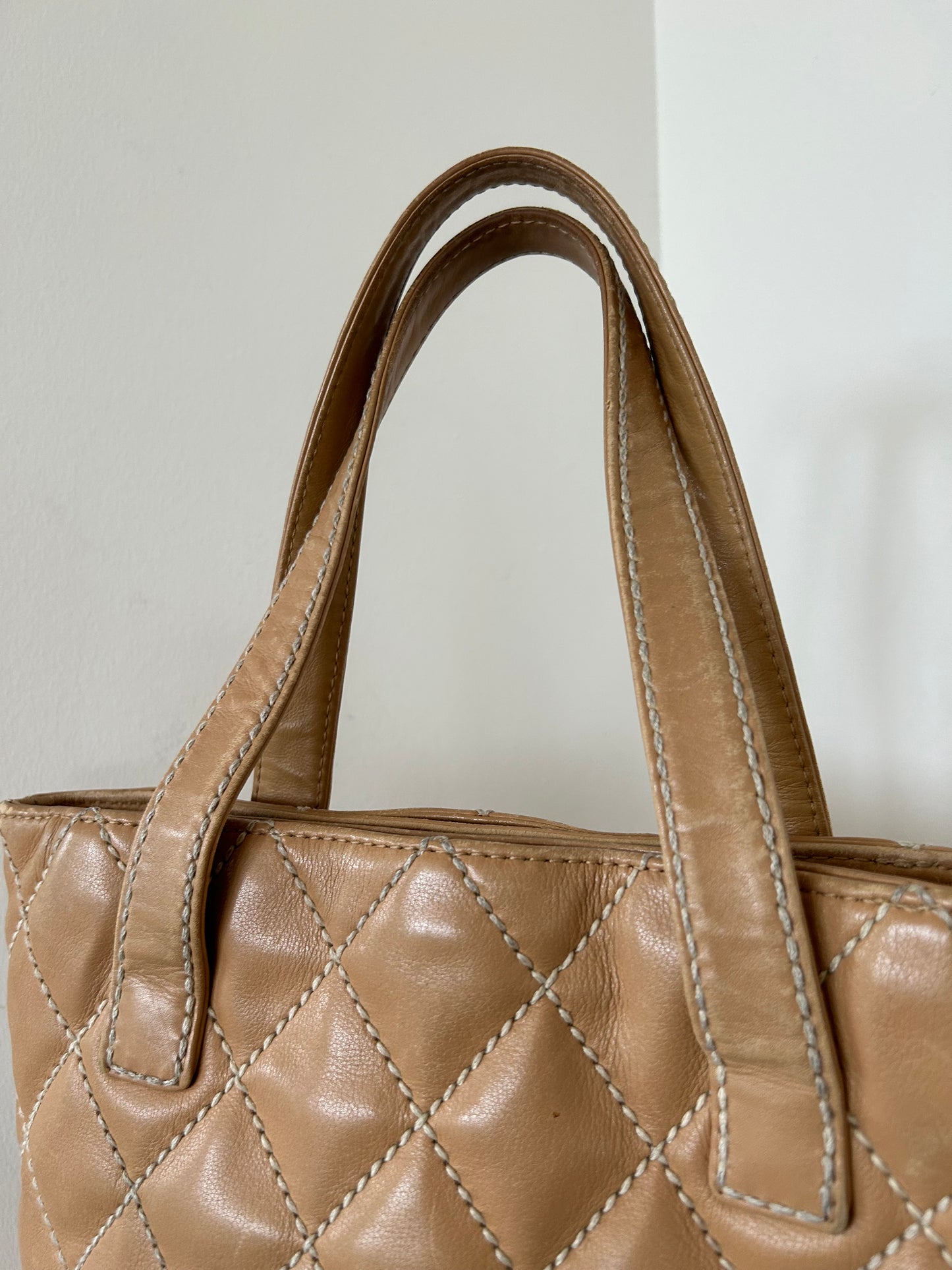 Chanel wild stitch tote