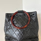 Chanel Tortoise Round Handle Bag