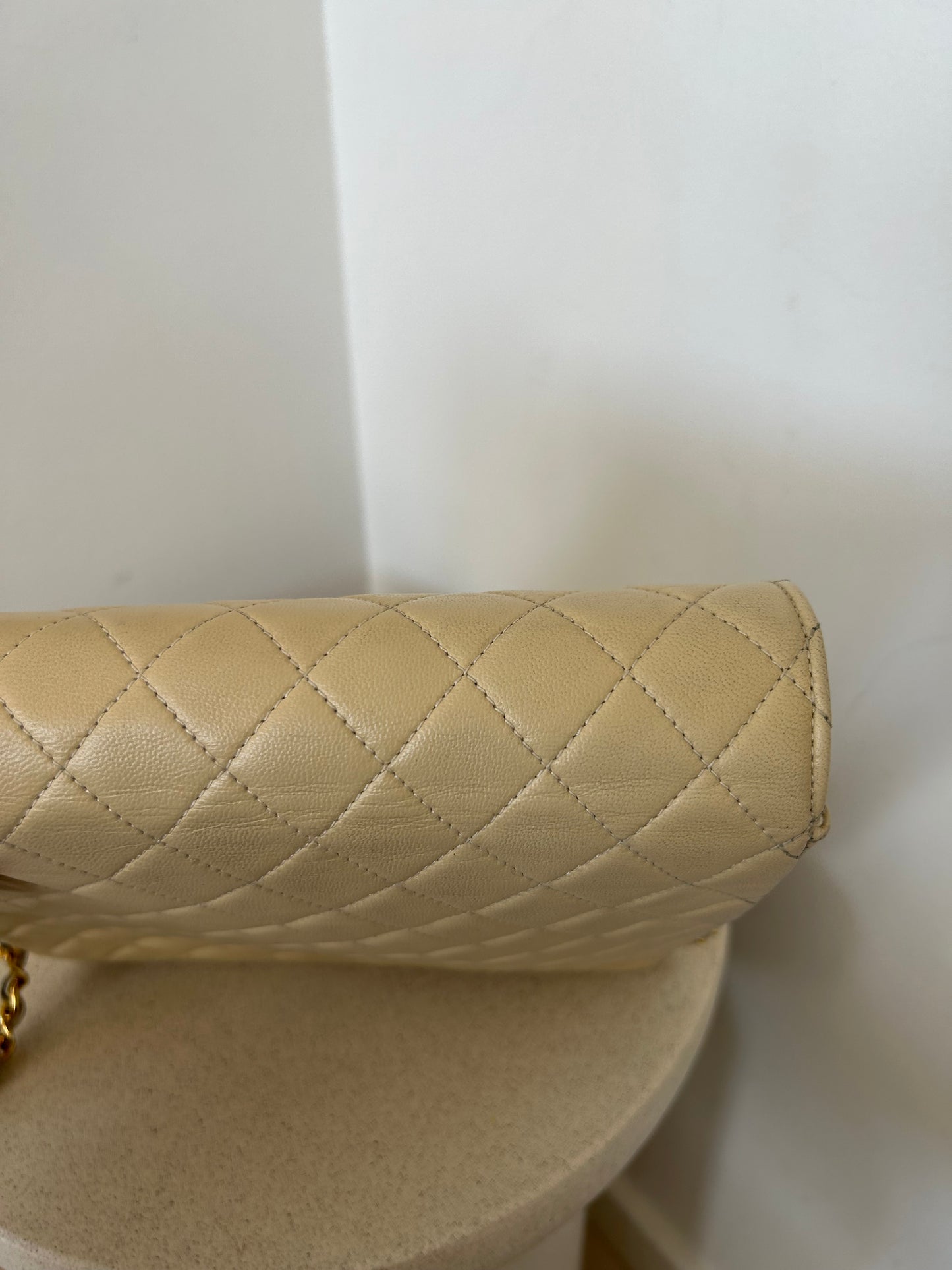 Chanel Beige quilted Bag