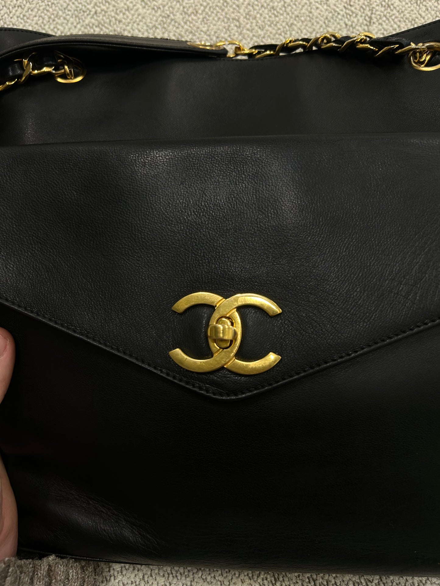 Chanel CC flap shoulder bag