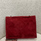 Chanel suede crossbody bag