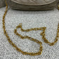 Chanel gold crossbody bag
