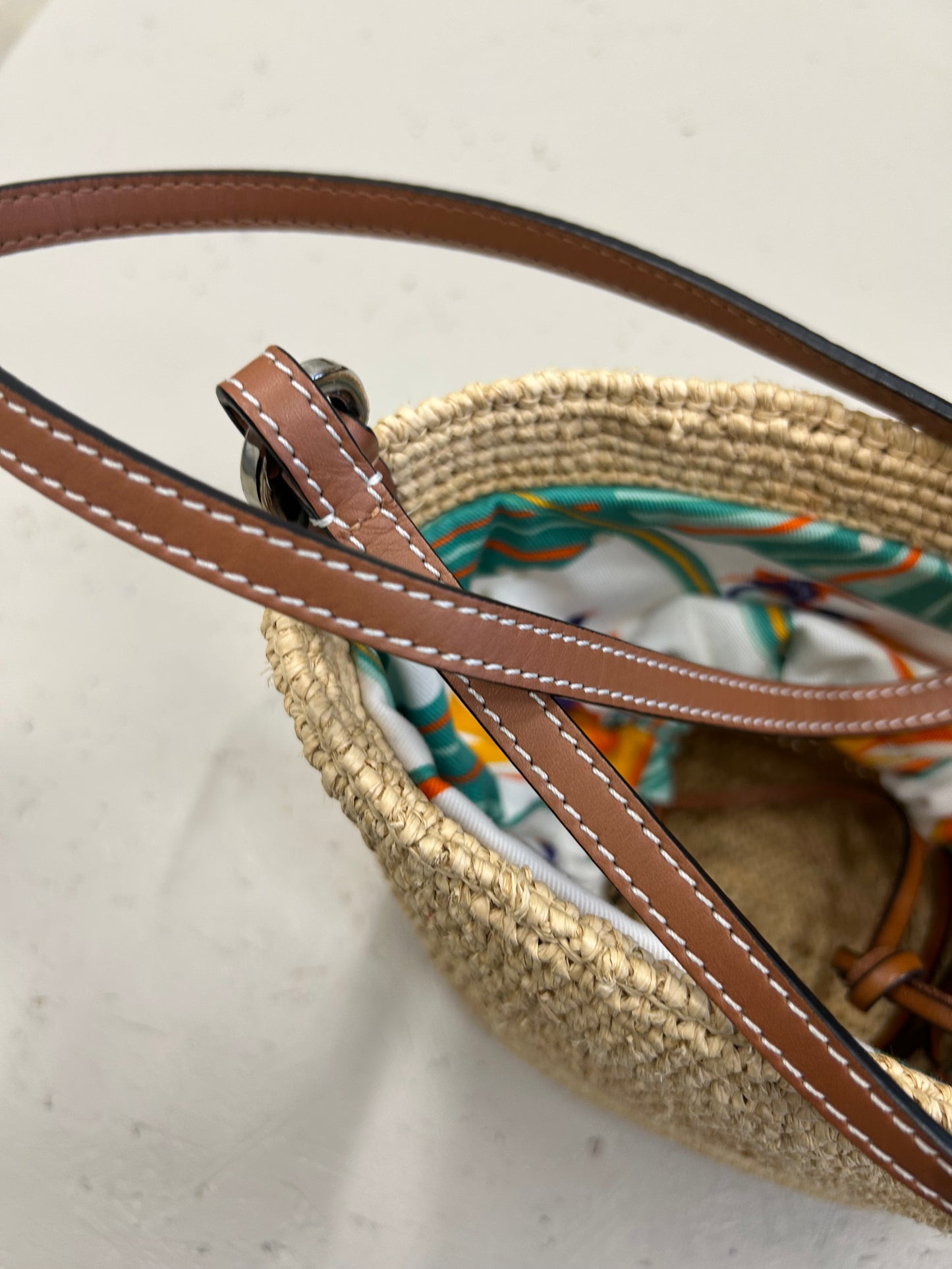 Loewe x Paulas Ibiza raffia bag