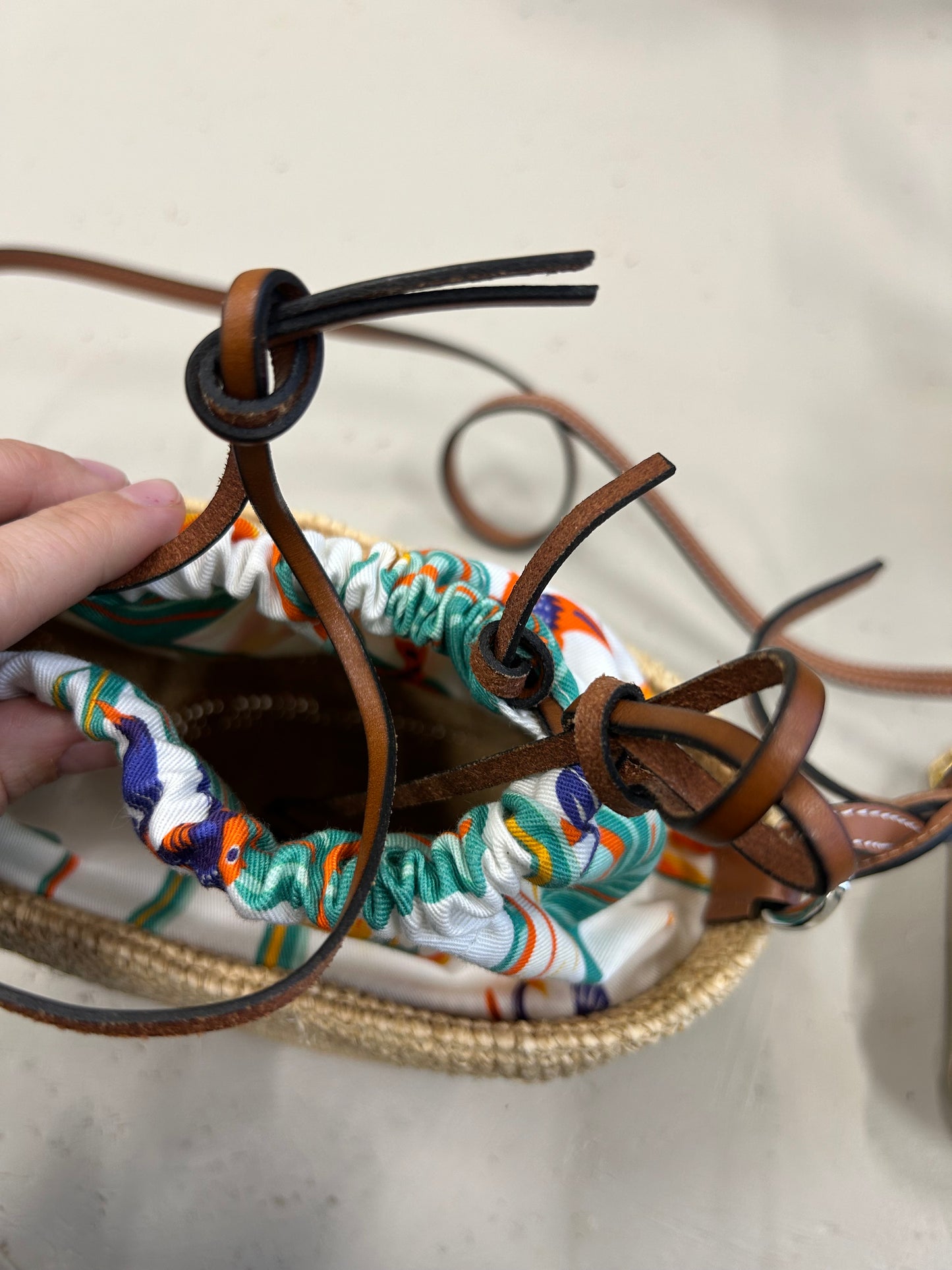 Loewe x Paulas Ibiza raffia bag