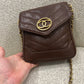Chanel brown caviar crossbody bag