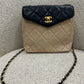 Chanel two tone bag
