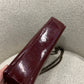 Chanel patent tote red