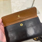Chanel single flap bag brown