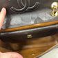 Chanel single flap bag brown