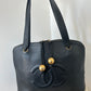 Chanel CC caviar shoulder bag