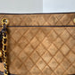 Chanel two tone Suede tote bag