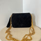 Chanel suede bag
