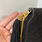 Chanel suede bag