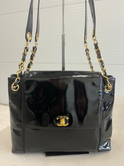 Chanel Enamel Tote Bag
