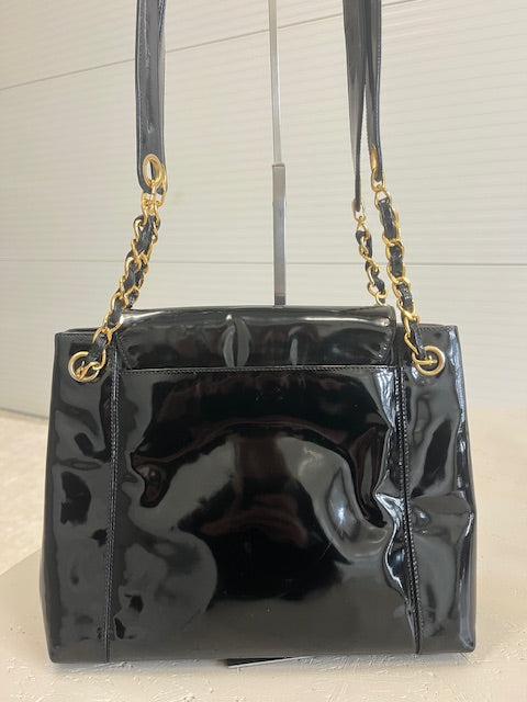 Chanel Enamel Tote Bag