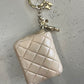 Chanel Mini Flap Bag Key Ring Bag Charm