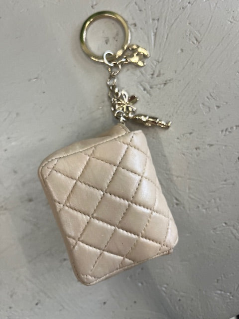 Chanel Mini Flap Bag Key Ring Bag Charm