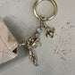 Chanel Mini Flap Bag Key Ring Bag Charm