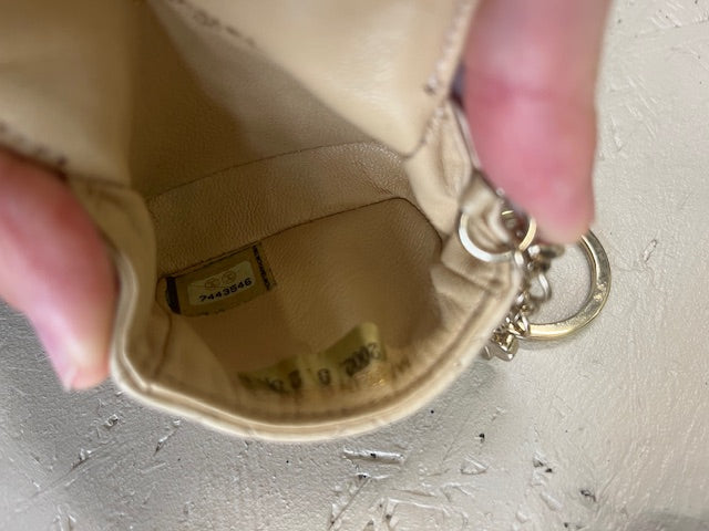 Chanel Mini Flap Bag Key Ring Bag Charm